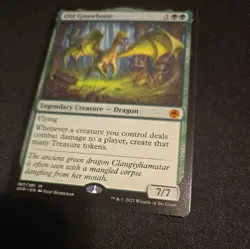 Old Gnawbone MTG Adventures in the Forgotten Realms Mythic Regular 197 / 281 AFR - Image 2