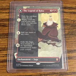 MTG - The Legend of Roku - Borderless Mythic #357 Avatar: The Last Airbender NM - Image 1