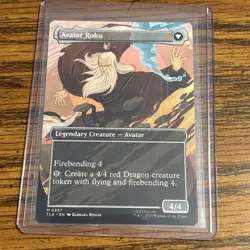 MTG - The Legend of Roku - Borderless Mythic #357 Avatar: The Last Airbender NM - Image 2