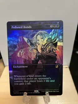 Polluted Bonds (Anime Borderless) Wilds of Eldraine: Enchanting Tales Foil - Image 1