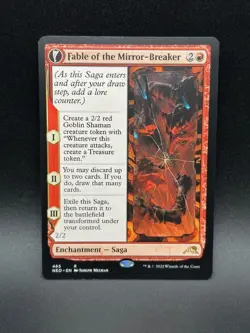 Fable of the Mirror-Breaker R Kamigawa Neon Dynasty #465 - Image 1