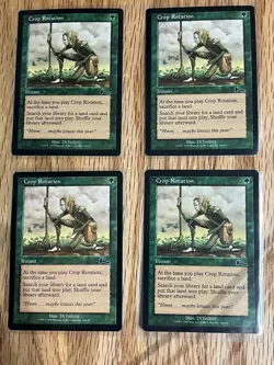 Crop Rotation x4 - Urza's Legacy NM MTG- Magic the Gathering - Image 1