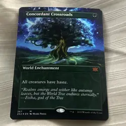 Concordant Crossroads Borderless Double Masters 2022 Foil Magic The Gathering - Image 1