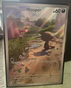 ⭐paldean Wooper ⭐102/094 Pokemon Phantasmal Flames Holo Full Art - Image 2