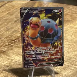 Torkoal V 188/202 Sword & Shield NM Full Art Ultra Rare Pokemon Card - Image 2