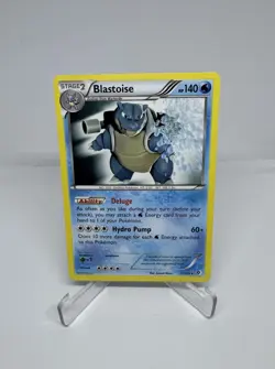 2012 Blastoise 31/149 Non Holo Rare Pokemon Card BW Boundaries Crossed - Image 1