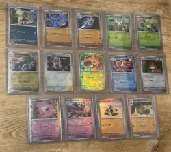 Pokemon TCG Prismatic Evolutions Mint Masterball Lot of 14 - Image 1