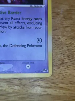 Mew 4/17 POP Series 4 Holo Rare Pokemon Card 2006 - MP - Image 5