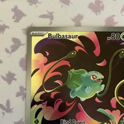 Bulbasaur 133/132 Illustration Rare Pokemon TCG Me01: Mega Evolution NM - Image 2