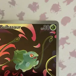 Bulbasaur 133/132 Illustration Rare Pokemon TCG Me01: Mega Evolution NM - Image 3