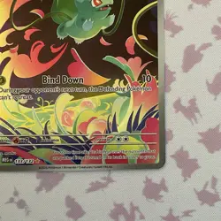 Bulbasaur 133/132 Illustration Rare Pokemon TCG Me01: Mega Evolution NM - Image 5
