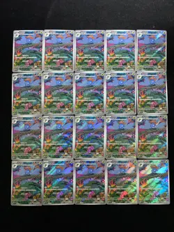 2025 Pokemon S-Chinese Art Rare Holo CSV5C 130/129 AR Gloom Lot*20 BL25 - Image 1