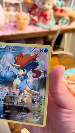 Pokemon TCG Keldeo XY118 & Meloetta XY120 Black Star Promo Full Art Holo Lot2016 - Image 2