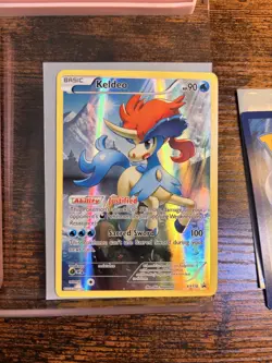Pokemon TCG Keldeo XY118 & Meloetta XY120 Black Star Promo Full Art Holo Lot2016 - Image 4