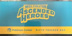 Pokemon Center Ascended Heroes ETB Pokemon TCG Brand New Sealed W/ Acrylic Case - Image 2