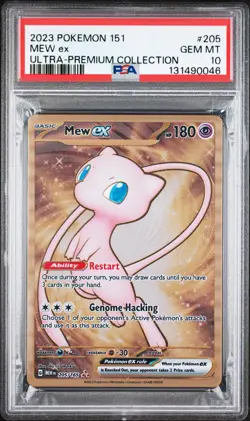 2023 POKEMON 151 ULTRA-PREMIUM COLLECTION #205 MEW EX PSA 10 - Image 1