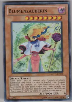 YU-GI-OH Blumenzauberin Super Rare PROMO! WC11-DE002 - Image 1