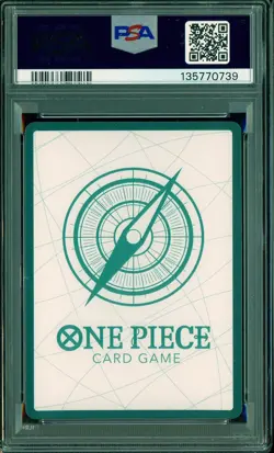 2025 One Piece PRB02 EN Don!! Card Lim Holo Foil PSA 10 GEM MINT - Image 2