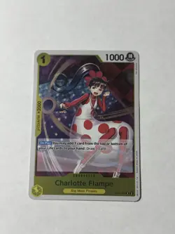 One Piece TCG Charlotte Flampe EB01-056 Extra Booster: Memorial Collection NM EN - Image 1
