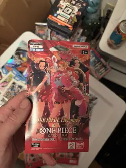 One Piece TCG Heroines Edition EB-03 English Sleeved Booster Pack - Lot of 3 New - Image 2