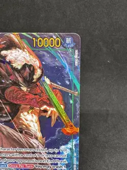 One Piece TCG English OP14-119 Dracule Mihawk Alt Art Parallel - Image 3