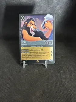 Scar - Finally King 175/204 Fabled Cold Foil Disney Lorcana - Image 5