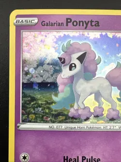 Galarian Ponyta SWSH013 SWSH: Pokemon Sword & Shield Promo Cards Holo - Image 4