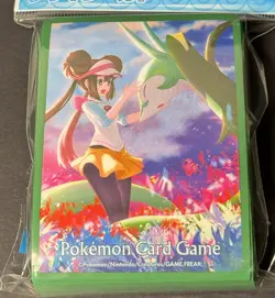 Serperior & Rosa card sleeves Pokemon TCG Pokemon Center JP exclusive 64pcs NEW - Image 2