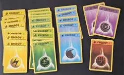 Vintage Pokemon TCG Base Set 2 Energy Lot - 27 Cards - LP to NM - Image 1