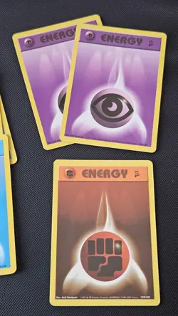 Vintage Pokemon TCG Base Set 2 Energy Lot - 27 Cards - LP to NM - Image 2