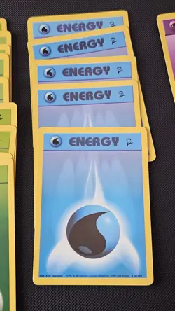 Vintage Pokemon TCG Base Set 2 Energy Lot - 27 Cards - LP to NM - Image 3