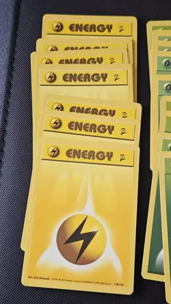 Vintage Pokemon TCG Base Set 2 Energy Lot - 27 Cards - LP to NM - Image 5