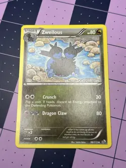 Zweilous 98/113 Legendary Treasures Pokemon TCG Uncommon Card Regular LP - Image 1