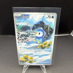 Pokemon Piplup Holo Card 098/094 Basic HP 70 Tackle 20 - Image 1