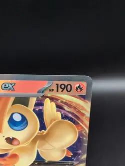Victini EX 142 Scarlet & Violet Promo Holo Pokemon TCG Card NM - Image 3