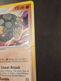 Pokemon TCG Golem 6/92 Legend Maker Holo Rare 2006 Vintage Card - Image 3