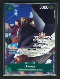 One Piece 25-26 Offline Regionals Finalist Cards 6 cards Urouge Sealed - Image 1