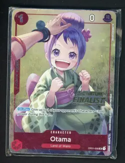 One Piece 2023 Offline Finalist Cards 6 cards Sealed Otama - Image 1