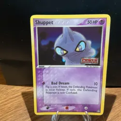 Shuppet 61/108 Reverse Holo Stamped Card Pokemon EX Power Keepers Not play - Image 1