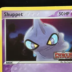 Shuppet 61/108 Reverse Holo Stamped Card Pokemon EX Power Keepers Not play - Image 2