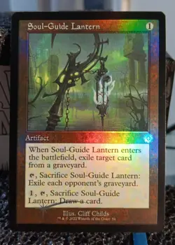 MTG Soul Guide Lantern Foil Retro Frame #54 The Brothers War MTG Card - Image 1