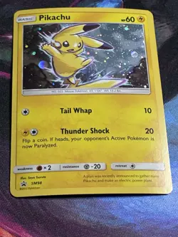 Pikachu SM98 Sm Promo Pokemon Card - Image 1