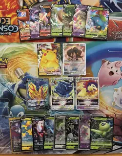 Pokemon Card Lot Full Art Alt Art Fire Venusaur Pikachu - Image 1