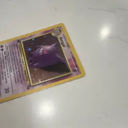 Pokemon TCG Gengar Fossil 1st Edition 5/62 80 HP Holo Rare English Card - Image 2