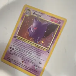 Pokemon TCG Gengar Fossil 1st Edition 5/62 80 HP Holo Rare English Card - Image 4