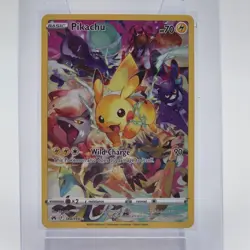 Pokemon Pikachu 160/159 Crown Zenith Secret Rare Full Art Holo TCG Card - Image 1
