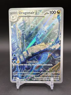 Pokemon Card Dragonair 181/165 Scarlet & Violet 151 Illustration Rare Near Mint - Image 1