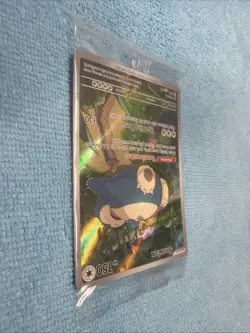 Snorlax SVP EN 051 Black Star Promo Scarlet & Violet Pokemon 151 Card - SEALED - Image 4