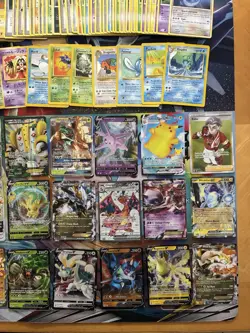 Vintage & Modern Pokemon Card Lot Holo Etc MP-Damaged Charizard Espeon 550+ - Image 2