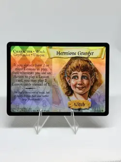 Hermione Granger Foil Card Harry Potter TCG 10 /116 NM - Image 1
